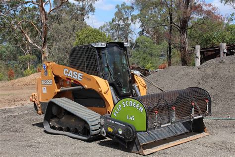 lloyd skid steer screening bucket|dirt screener for skid steer.